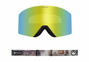 Dragon RVX MAG OTG Goggle Brian Iguchi Signature w/ Lumalens Gold Ion