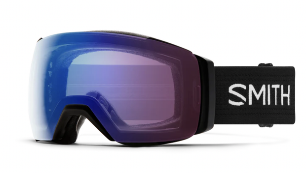 Smith I/O Mag XL Goggle - Low Bridge Fit, Black w/ Chromapop Photochromic Rose Flash