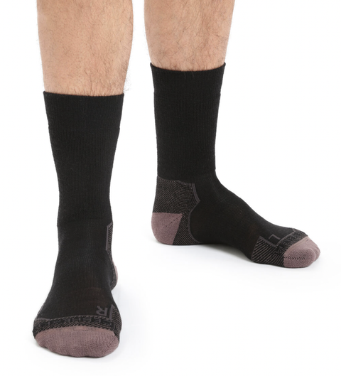 Icebreaker Mens Merino Hike+ Medium Crew Socks