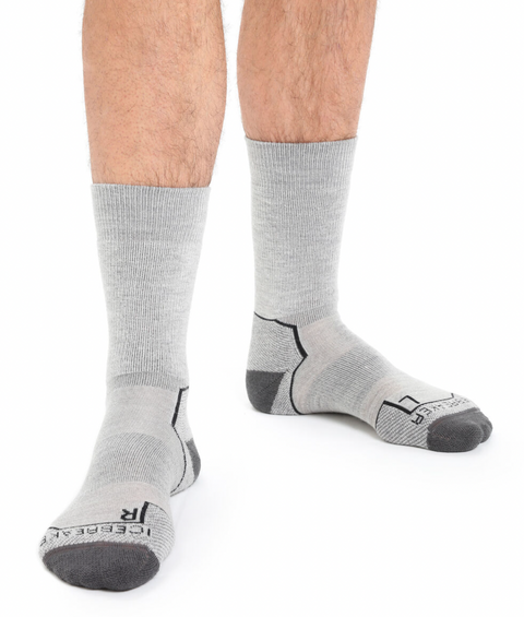 Icebreaker Mens Merino Hike+ Medium Crew Socks