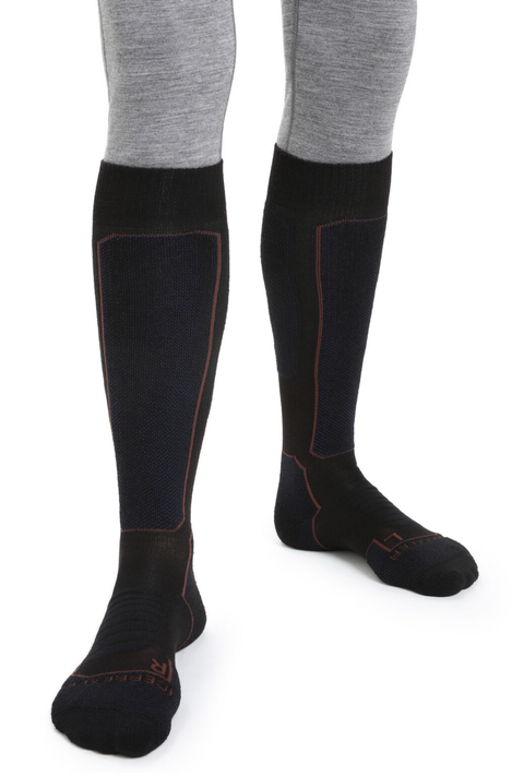 Icebreaker Mens Merino Ski+ Medium Over The Calf Socks