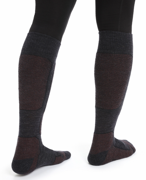 Icebreaker Womens Merino Ski+ Medium Over The Calf Socks