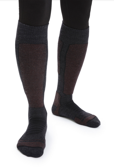 Icebreaker Womens Merino Ski+ Medium Over The Calf Socks