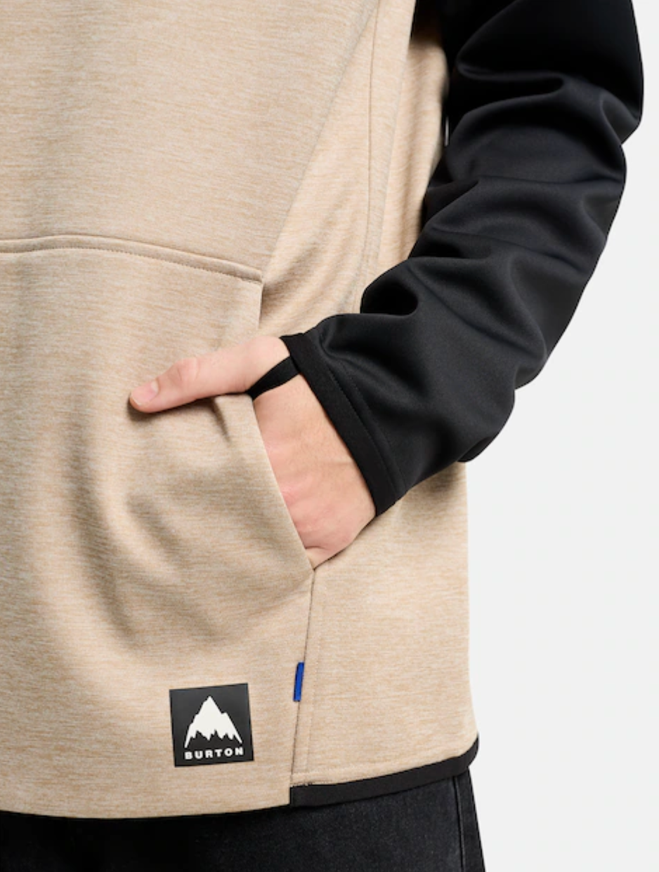 Burton Mens Crown Weatherproof Pullover Fleece