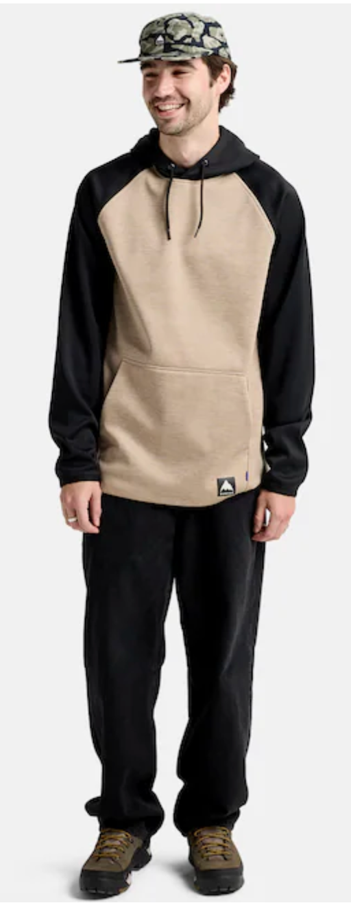 Burton Mens Crown Weatherproof Pullover Fleece