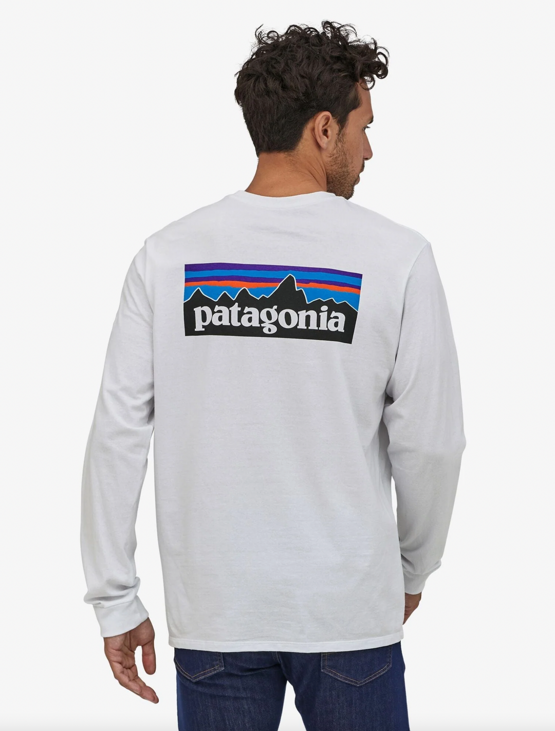 Patagonia Long Sleeve  P-6 Logo Responsibili-Tee