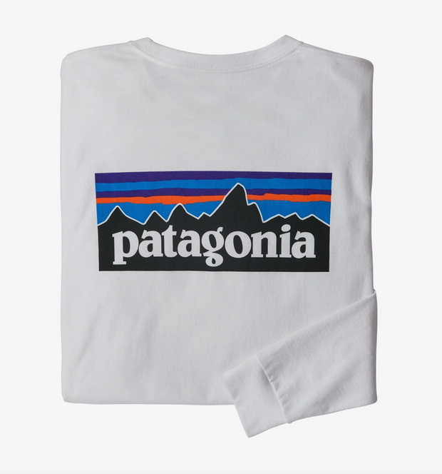 Patagonia Long Sleeve  P-6 Logo Responsibili-Tee