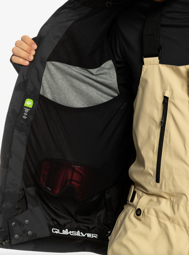 Quiksilver Mens Carlson Stretch Quest Technical  Jacket 2025
