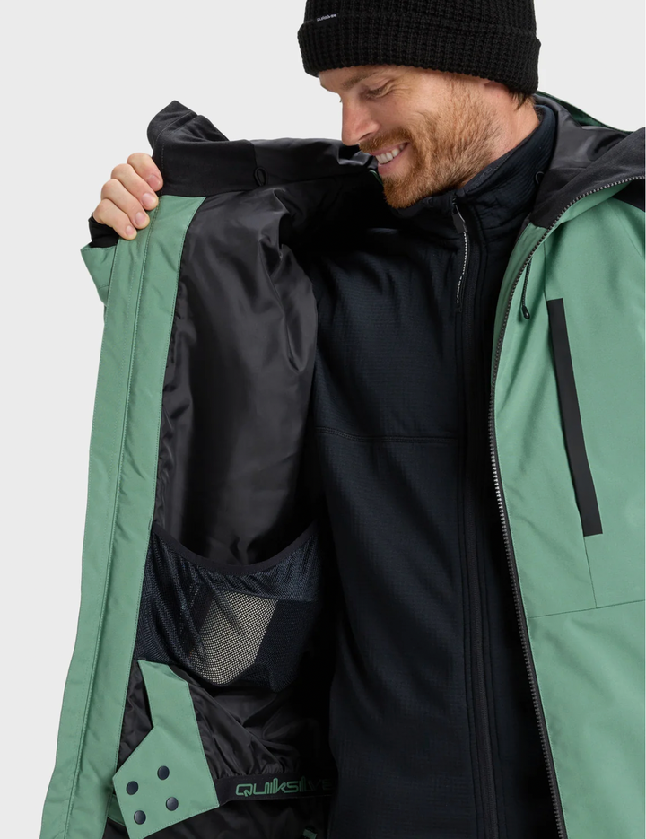 Quiksilver Mens Mission Block Jacket 2026