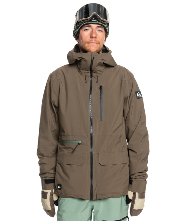 Quiksilver Mens Quest Stretch 20K  Jacket 2025