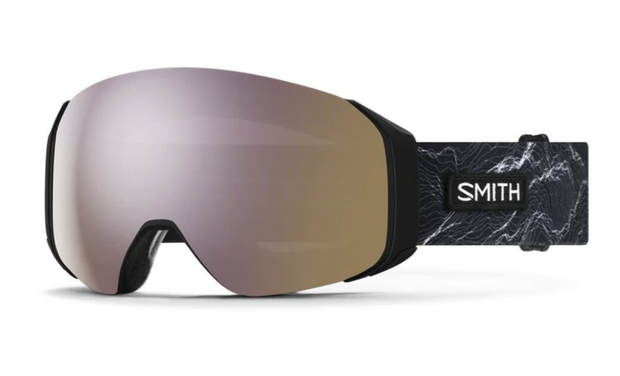 Smith 4D Mag S Goggle -  Low Bridge Fit, AC Hadley Hammer w/ Chromapop Everyday Rose Gold Mirror