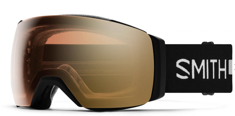 Smith I/O Mag XL Goggle - Black w/ Chromapop Photochromic Gold Mirror