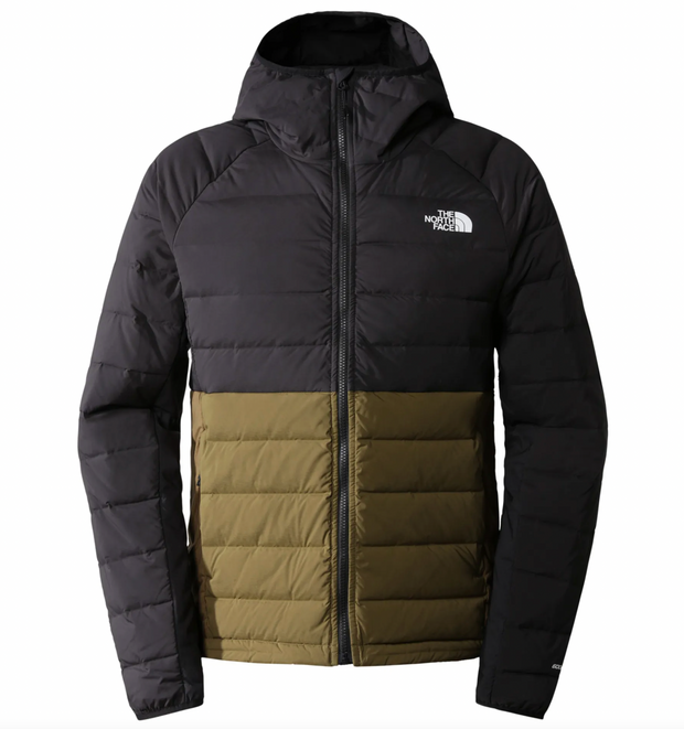 The North Face Mens Belle View Hooded Stretch Down Jacket