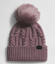 The North Face Oh Mega Fur Pom Beanie