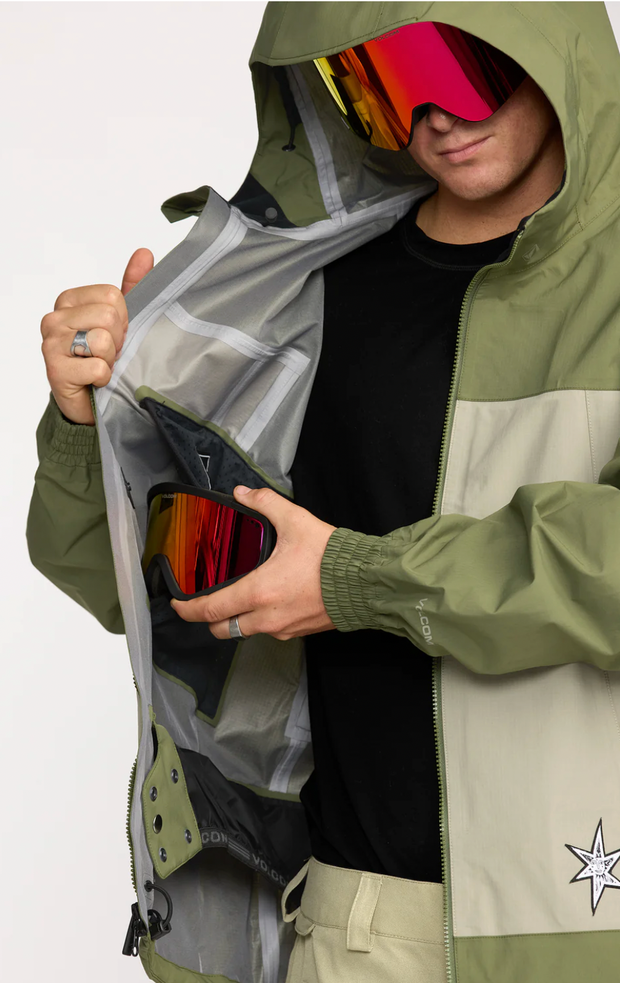 Volcom Mens Arthur 3L Jacket 2026