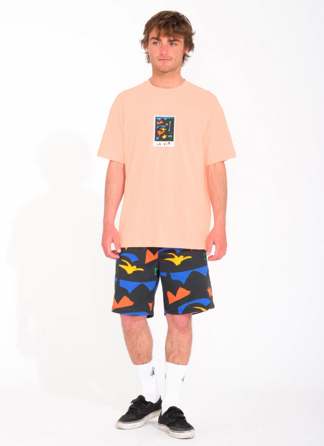 Volcom Mens Arthur Longo 3 T-Shirt