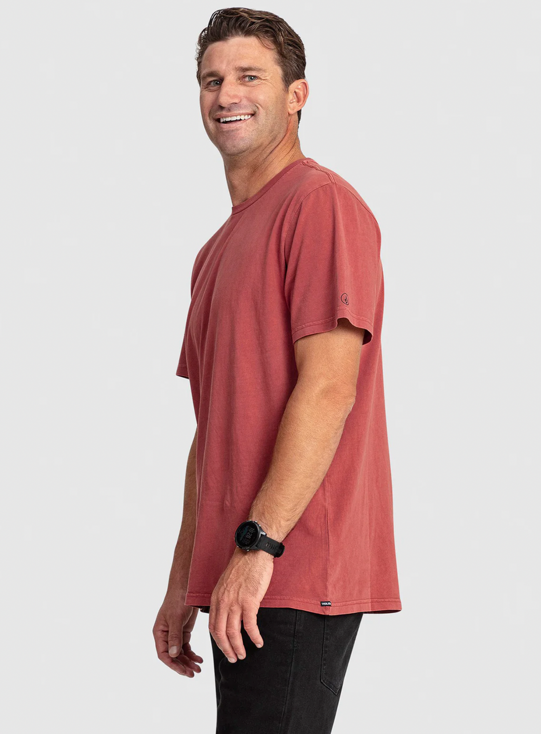 Volcom Mens Aus Wash Short Sleeve Tee