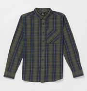 Volcom Heavy Twills Long Sleeve Flannel Shirt