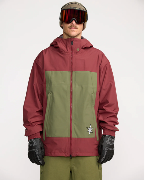 Volcom Mens Arthur 3L Jacket 2026