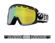 Dragon D1 OTG Goggle Classic Grey w/ Lumalens Gold Ion