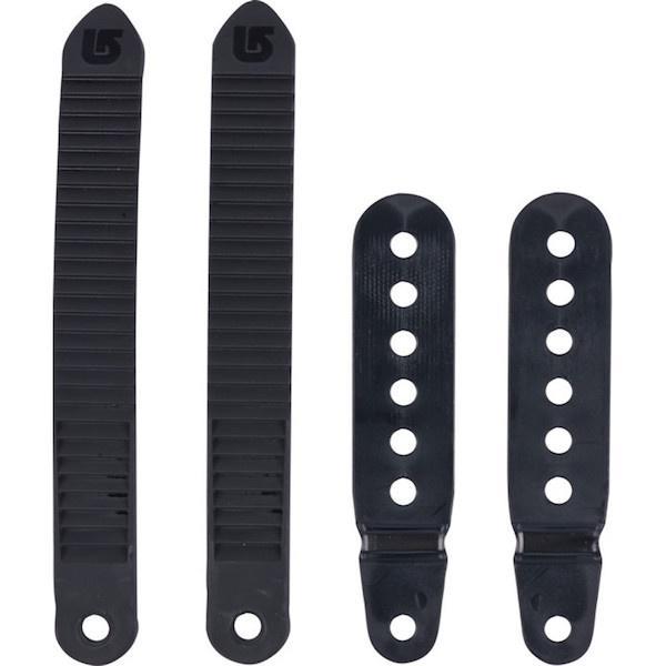 Burton Ankle Tongue and Slider Replacement Set-Binding Parts-Burton-Black-