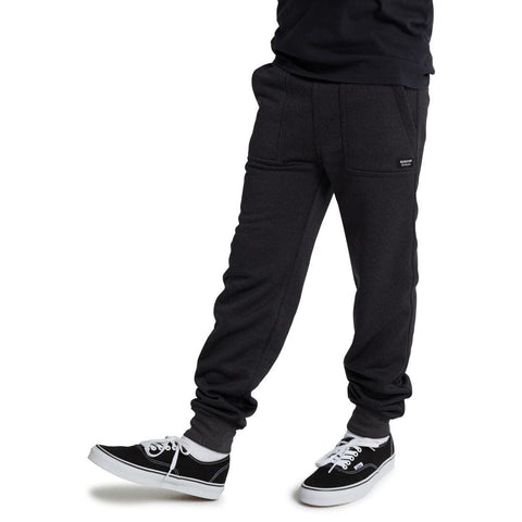 Burton Kids Oak Pant-Trackpant-Burton-Xs-True Black Heather-