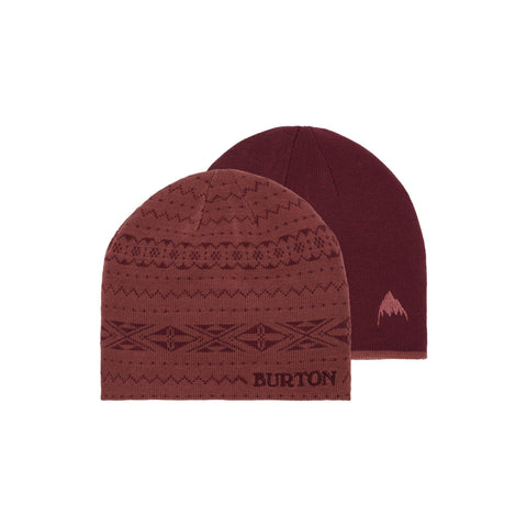 Burton Womens Belle Beanie-Beanie-Burton-Rsbrwn/Ptroyl-