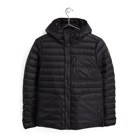 Burton Womens Evergreen Down Hooded Insulted Jacket-Down Jacket-Burton-L-True Black-