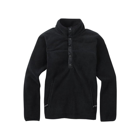 Burton Womens Hearth Fleece Pullover-Fleece-Burton-S-True Black-