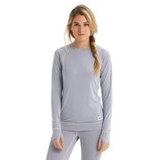 Burton Womens Lightweight Crew-Thermal-Burton-L-Lilac Gray-