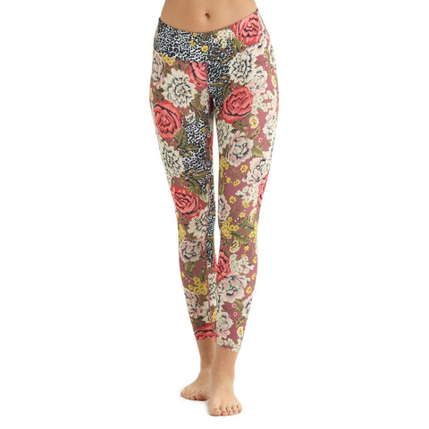 Burton Womens Lightweight Pant-Thermal-Burton-L-Cheetah Floral-