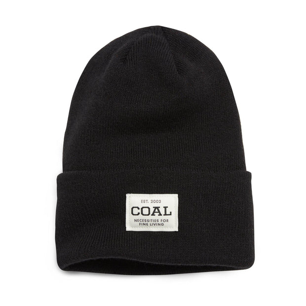 Coal The Uniform Beanie-Beanie-Coal-Solid Black-O/S-