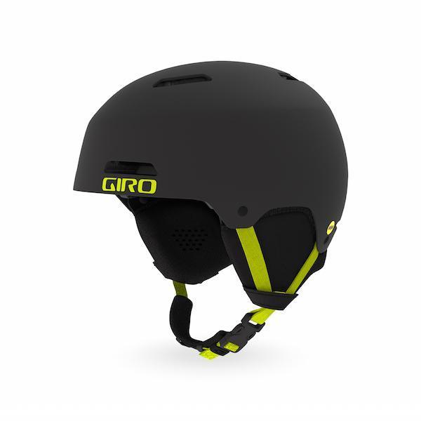 Giro Ledge MIPS Helmet-Helmet-Giro-M-Matte Warm Black Citron-