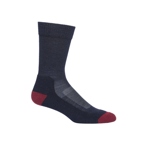 Icebreaker Mens Hike Lightweight Crew-Socks-Hiking-Icebreaker-S-Midnight Navy-