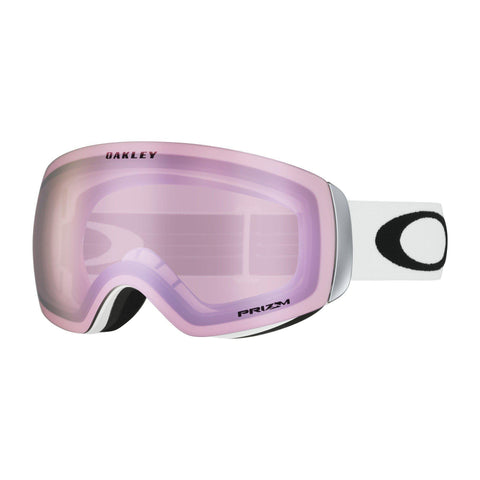 Oakley Flight Deck XM Matte White w/ Prizm Hi Pink-Goggle-Oakley-