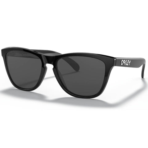Oakley Frogskins, Polished Black w/ Prizm Black Iridium-Sunglasses-Oakley-