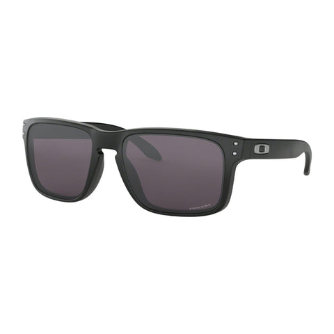 Oakley Holbrook Sunglass, Matte Black w/ Prizm Grey-Sunglasses-Oakley-