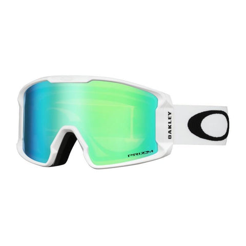 Oakley Line Miner XM, Matte White w/ Prizm Jade-Goggle-Oakley-