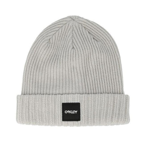 Oakley Ribbed Beanie-Beanie-Oakley-Light Grey-