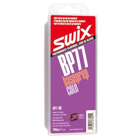 Swix BP77 180g Base Prep Wax, Cold - First Tracks Boardstore