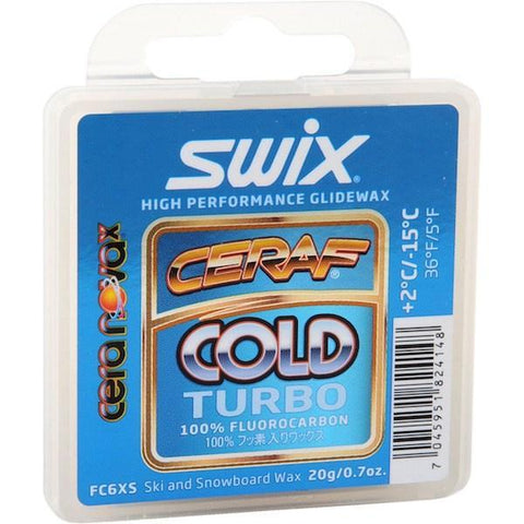 Swix FC6XS Cera F Cold Turbo solid 2°C/-15°C 20g-Wax-Swix-