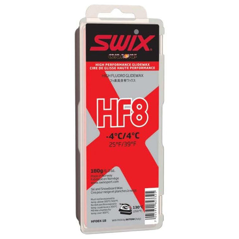 Swix HF8 High Fluro Wax 180g-Wax-Swix-