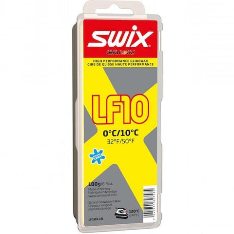 Swix LF10X Yellow 0°C/10°C 180g-Wax-Swix-