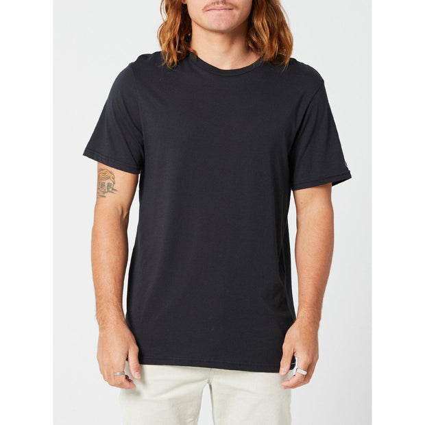Volcom Solid Short Sleeve T-Shirt-T-Shirt-Volcom-M-Black-