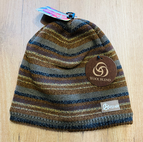 Anticorp Fleece Stripe Lined Beanie