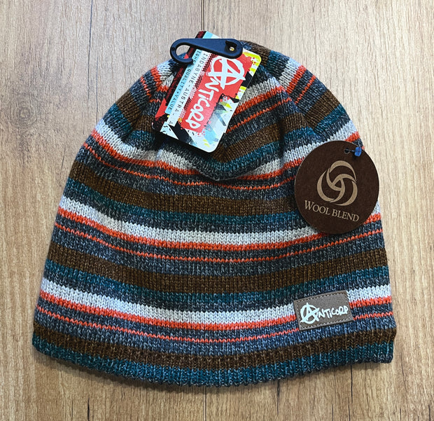 Anticorp Fleece Stripe Lined Beanie