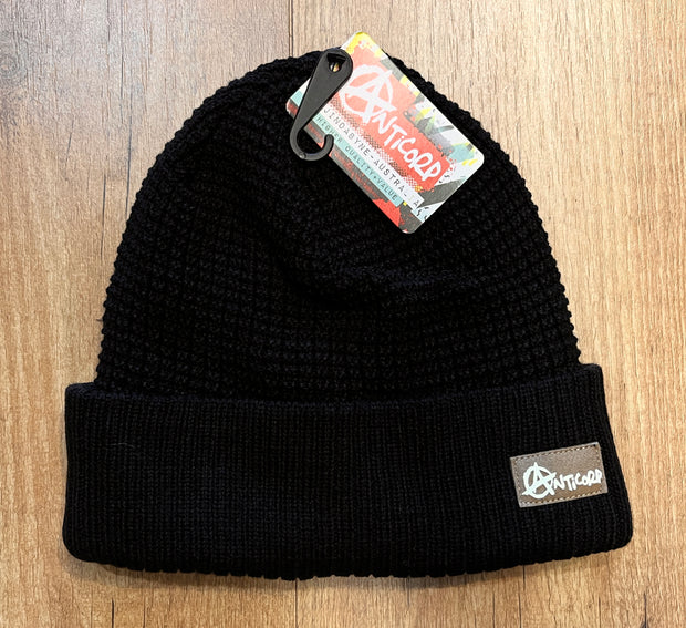 Anticorp Grid Lined Beanie