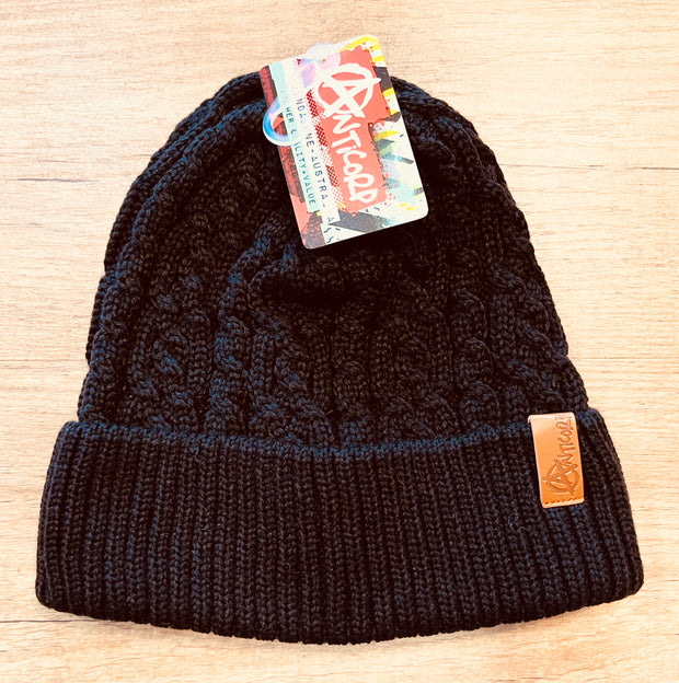 Anticorp Mens New Cable Lined Beanie