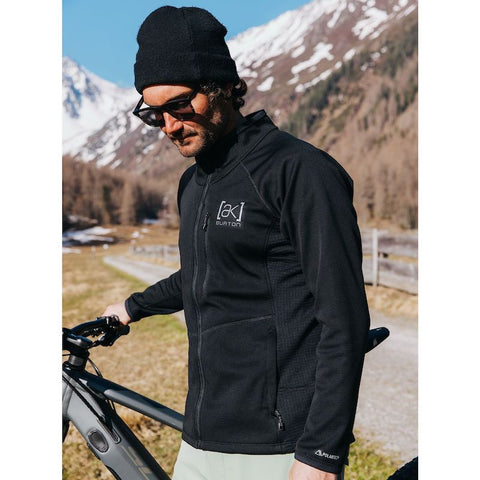 Burton AK Helium Grid Full-Zip Fleece