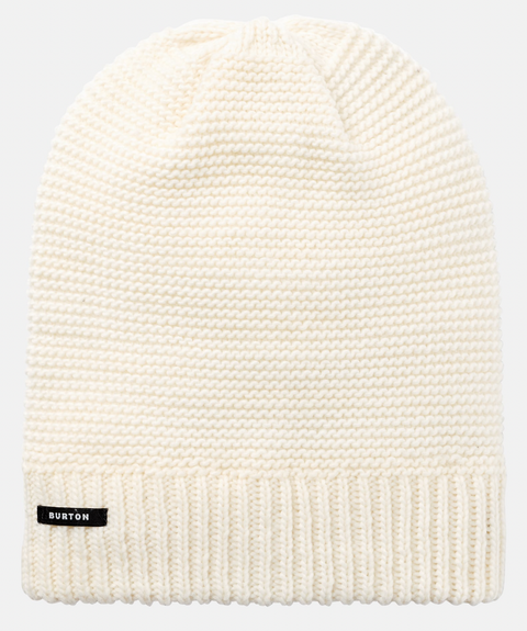 Burton Womens Recycled Garter Stitch Beanie